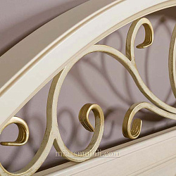 Кровать двойная (1600х2000) без ножной спинки с ящиком и КЭ №2 Екр 4336