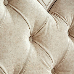 Кровать двойная (1800x2000) Lorenzo вуаль с кутаной головной и без ножной спинки