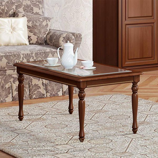 Стол журнальный со стеклом